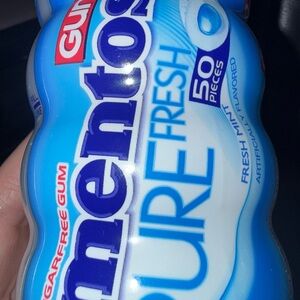 Mentos Pure Fresh Chewing Gum - Blue & White